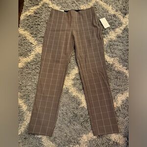 A New Day Women's Size 4 High Rise Skinny Ankle Dress Pants Brown